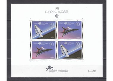 AZORES 1991 Europe s/s MNH**