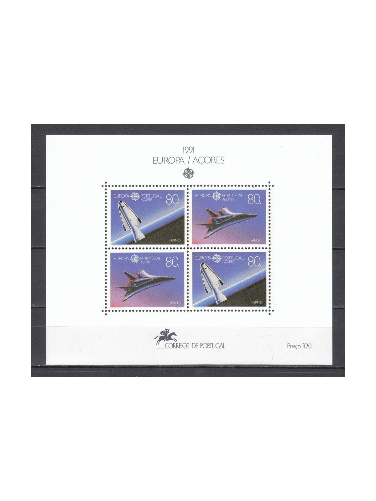 AZORES 1991 Europe s/s MNH**