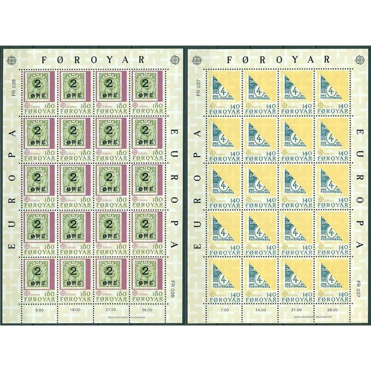 FAEROER 1979 Europa 2 MF MNH**