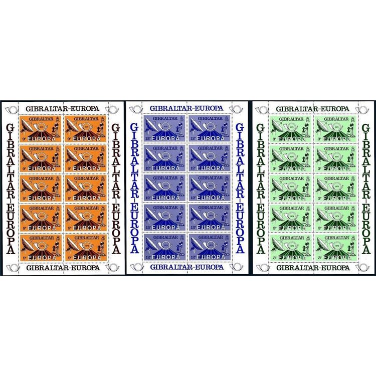 GIBILTERRA 1979 Europa 3 MF MNH**