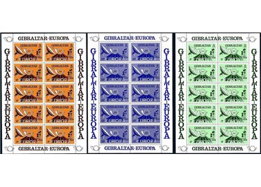 GIBILTERRA 1979 Europa 3 MF MNH**