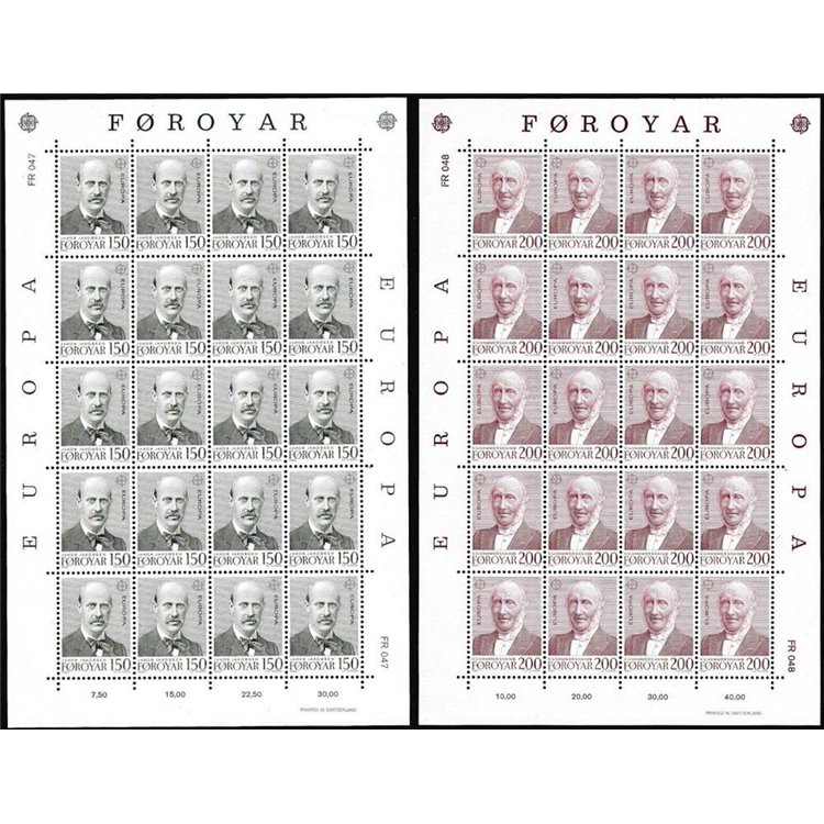 FAEROER 1980 Europa 2 MF MNH**