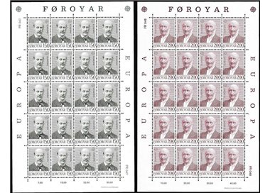 FAEROER 1980 Europa 2 MF MNH**