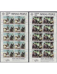 JERSEY 1980 Europa 2 MF MNH**