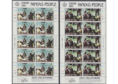 JERSEY 1980 Europa 2 MF MNH**
