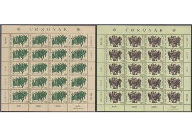 FAEROER 1981 Europa 2 MF MNH**