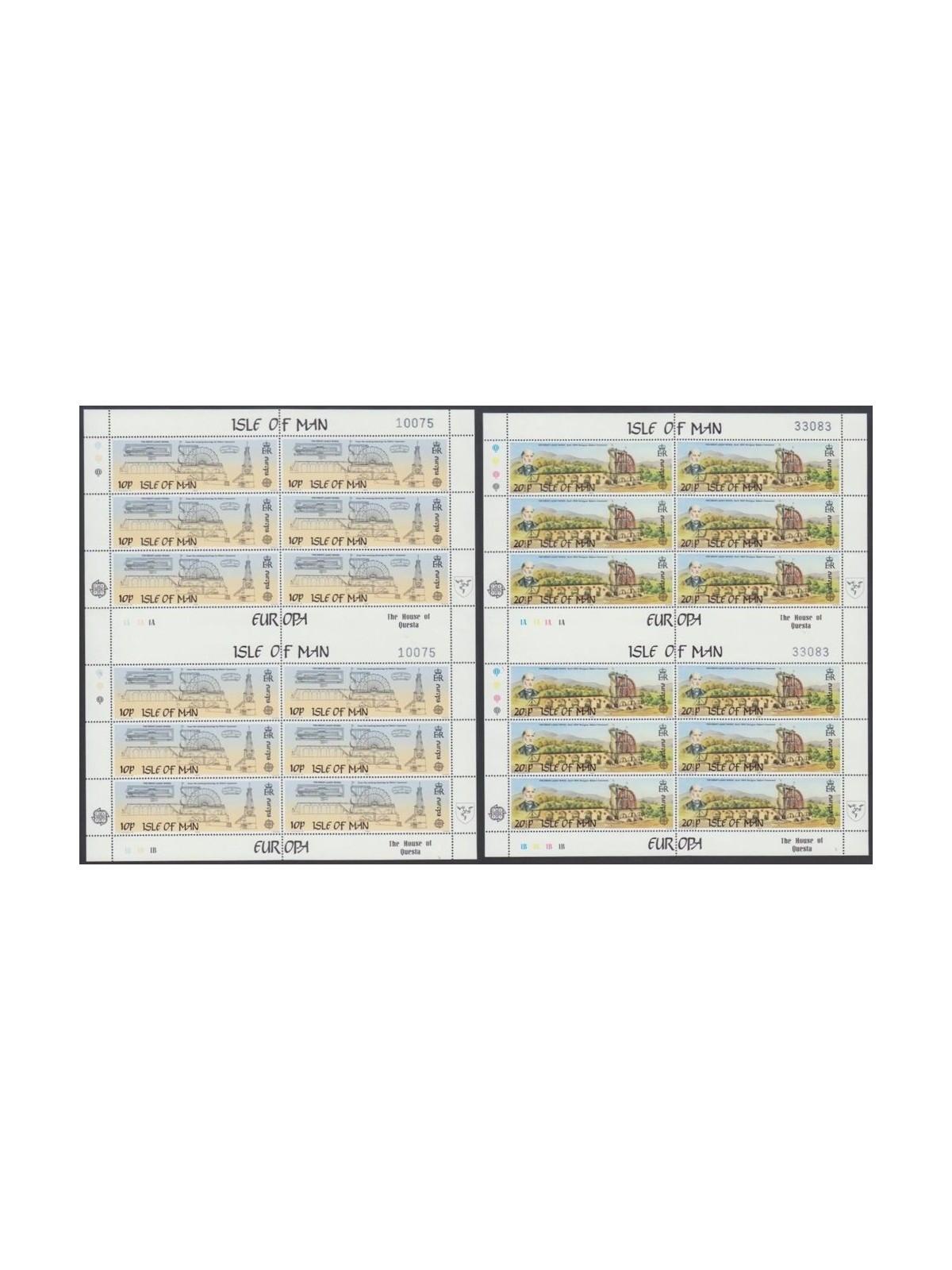 MAN 1983 Europe 2 m/s (12) MNH**