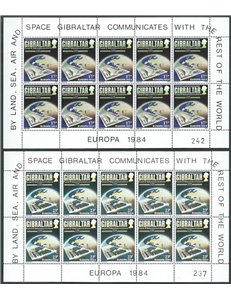 GIBRALTAR 1984 Europe 2 m/s MNH**