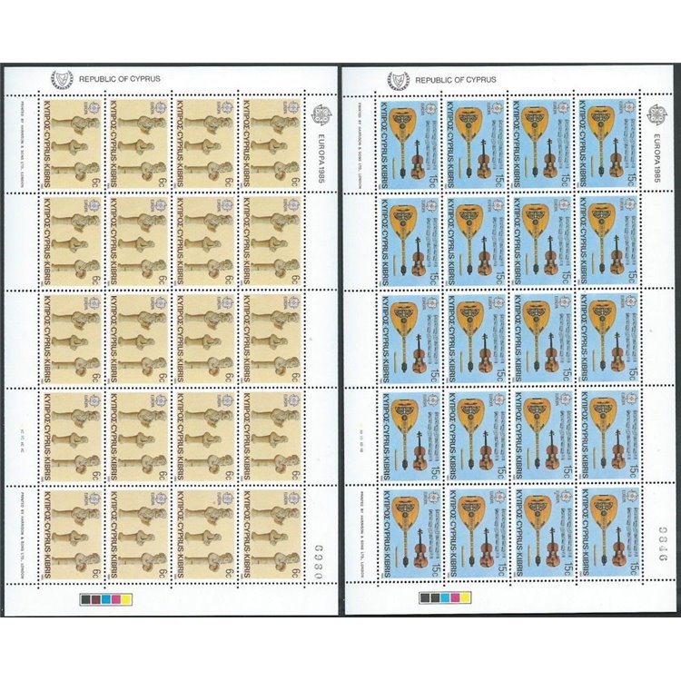 CYPRUS 1985 Europe 2 m/s MNH**