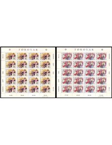 FAEROER 1985 Europa 2 MF MNH**