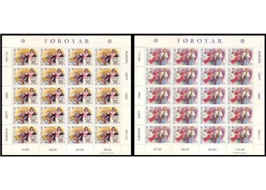 FAEROER 1985 Europa 2 MF MNH**