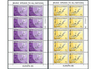 GIBRALTAR 1985 Europe 2 m/s MNH**