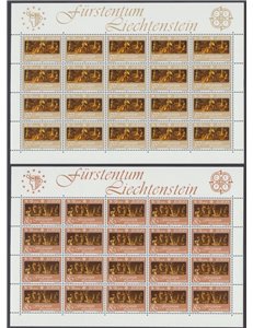LIECHTENSTEIN 1985 Europe 2 m/s MNH**