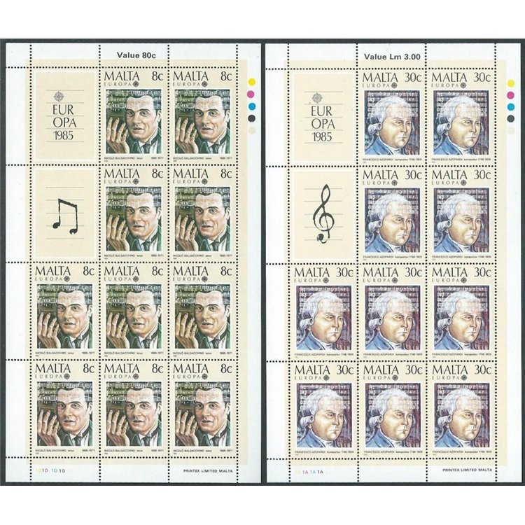 MALTA 1985 Europe 2 m/s MNH**