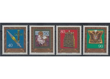 LIECHTENSTEIN 1977 Imperial Treasury of Vienna 4v MNH**