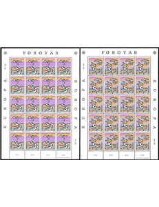FAEROER 1986 Europa 2 MF MNH**
