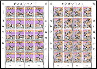 FAROERS 1986 Europe 2 m/s MNH**