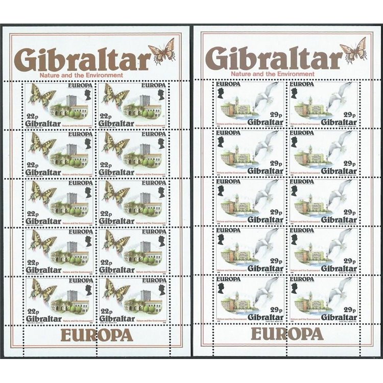 GIBRALTAR 1986 Europe 2 m/s MNH**