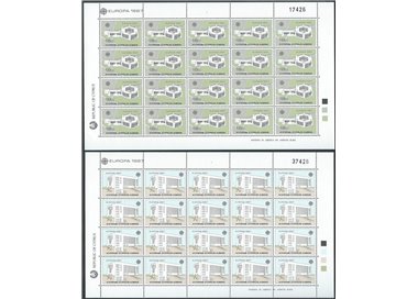 CIPRO 1987 Europa 2 MF MNH**