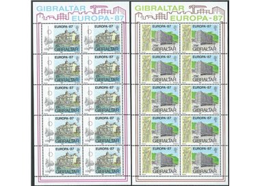 GIBRALTAR 1987 Europe 2 m/s MNH**