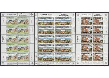 JERSEY 1987 Europe 3 m/s MNH**