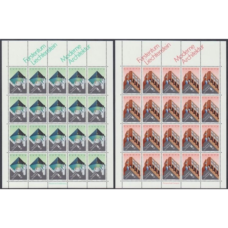 LIECHTENSTEIN 1987 Europe 2 m/s MNH**