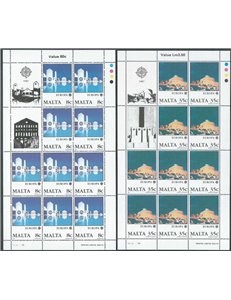 MALTA 1987 Europa 2 MF MNH**