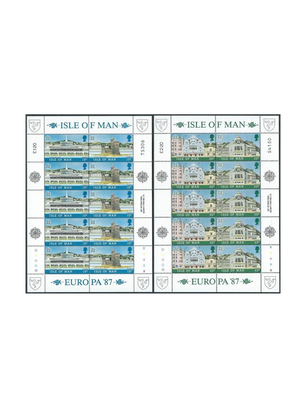 MAN 1987 Europe 2 m/s MNH**