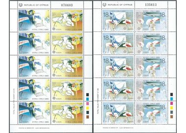 CYPRUS 1988 Europe 2 m/s MNH**