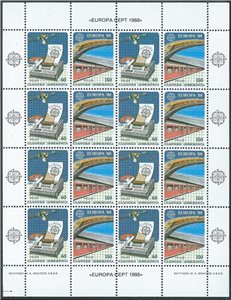 GREECE 1988 Europe m/s MNH**