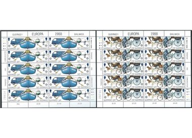 GUERNSEY 1988 Europa 2 MF MNH**