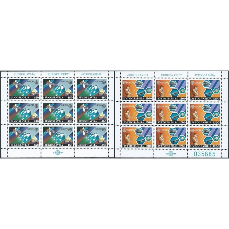 YUGOSLAVIA 1988 Europe 2 m/s MNH**