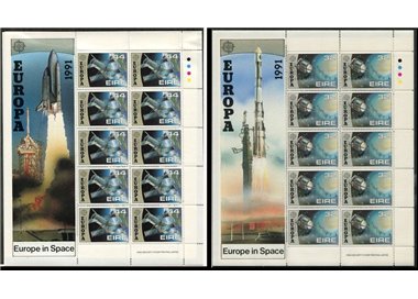 IRLANDA 1991 Europa 2 MF MNH**