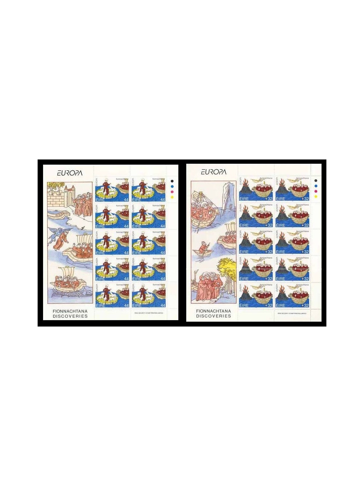 IRLANDA 1994 Europa 2 MF MNH**