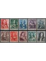 NETHERLANDS 1943-44 Admirals 10v MNH**