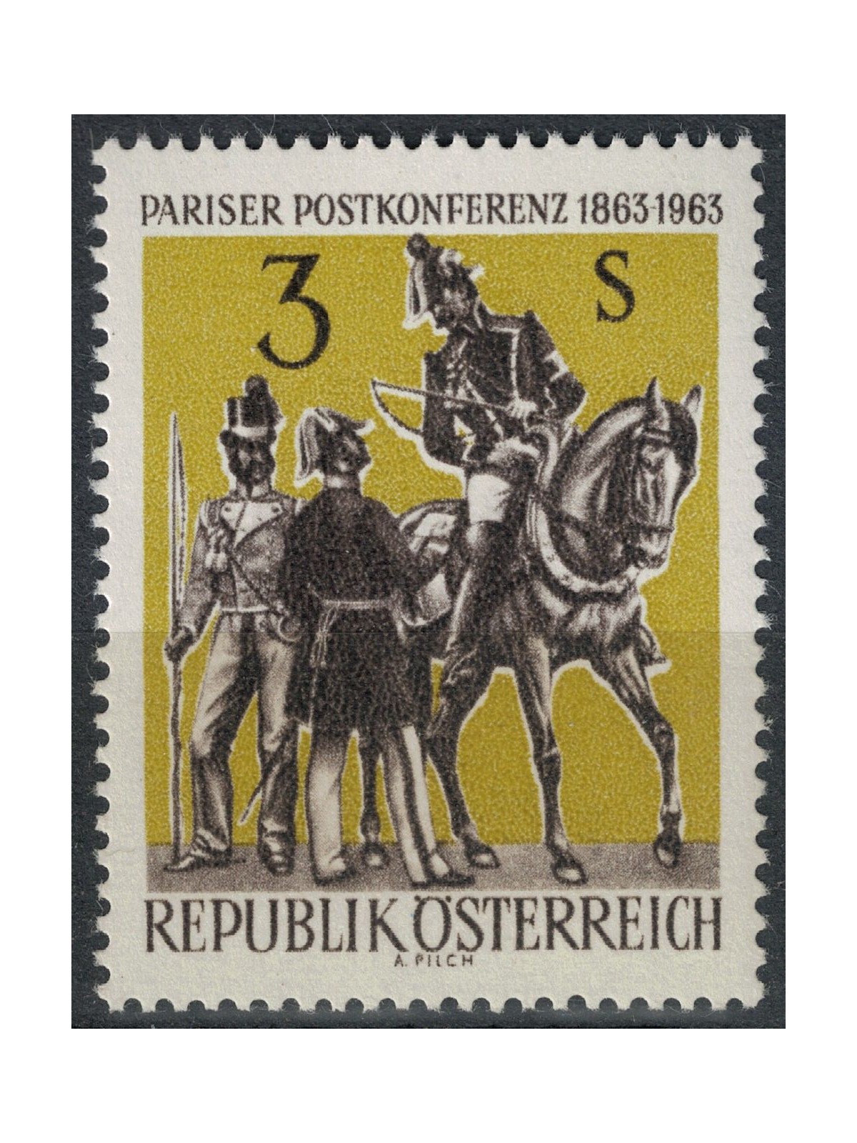 AUSTRIA 1963 Conferenza postale MNH**