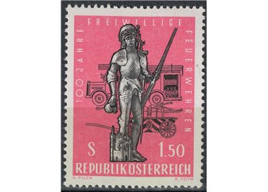 AUSTRIA 1963 Pompieri volontari MNH**
