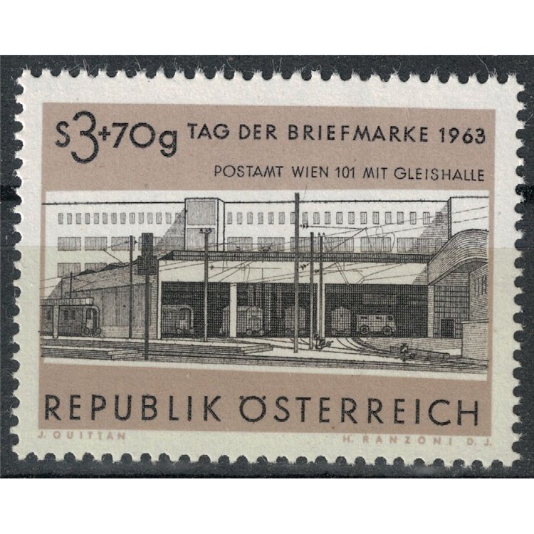 AUSTRIA 1963 Stamp Day MNH**