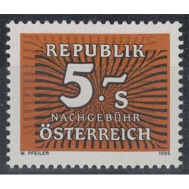 AUSTRIA 1985 Segnatasse MNH**