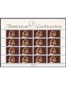 LIECHTENSTEIN 1977 Principessa Tatjana MF MNH**