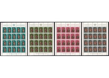 LIECHTENSTEIN 1977 Christmas 4 m/s MNH**