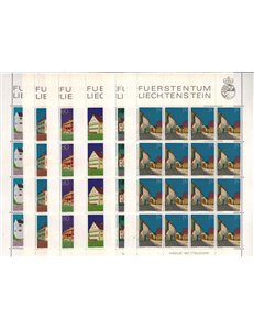 LIECHTENSTEIN 1978 Characteristic buildings (1) 6 m/s MNH**