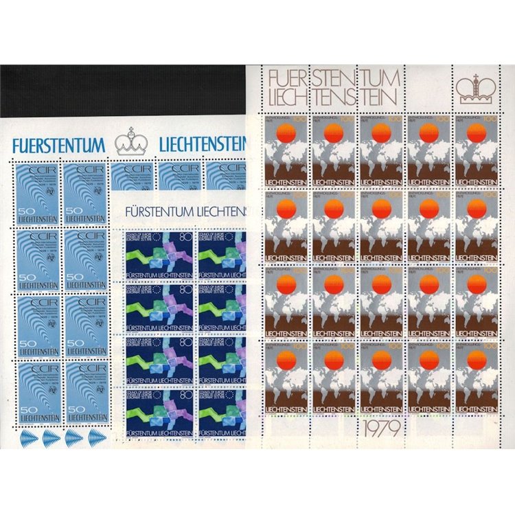 LIECHTENSTEIN 1979 Events and anniversaries 3 m/s MNH**