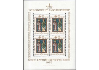 LIECHTENSTEIN 1979 Patron Saints m/s MNH**