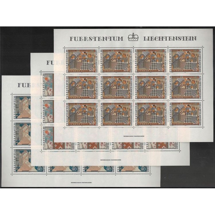 LIECHTENSTEIN 1979 Christmas 3 m/s MNH**