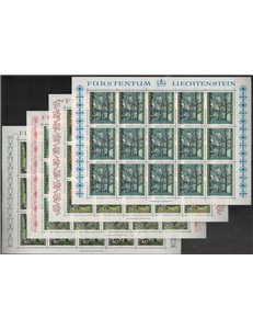LIECHTENSTEIN 1980 Forest trees 4 m/s MNH**