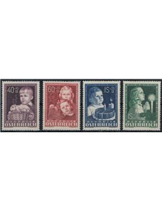 AUSTRIA 1949 Pro works for children 4v MNH**