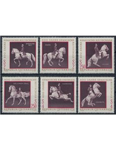 AUSTRIA 1972 Scuola di equitazione 6v MNH**