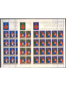 LIECHTENSTEIN 1981 Christmas 3 m/s MNH**