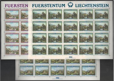 LIECHTENSTEIN 1982 Moritz Menzinger 3 m/s MNH**